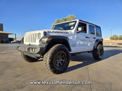 Used 2021 Jeep Wrangler Unlimited Sport image 2