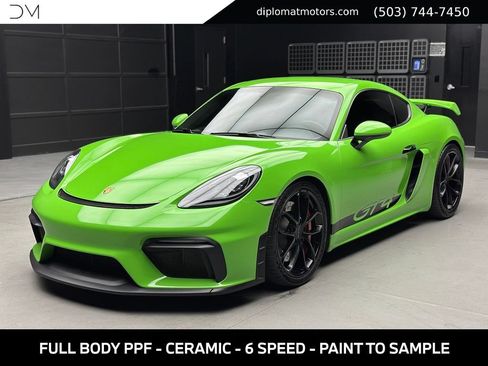 Used 2023 Porsche 718 Cayman GT4 RWD image 1
