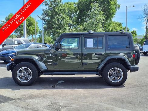 Used 2021 Jeep Wrangler Unlimited Sahara AWD/4WD image 4