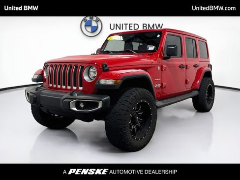 Used 2019 Jeep Wrangler Unlimited Sahara AWD/4WD image 1