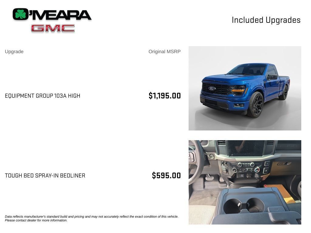 Used 2024 Ford F150 XL w/ Equipment Group 103A High AWD/4WD image 4