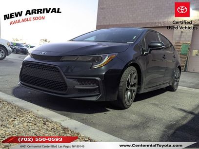 Certified 2020 Toyota Corolla SE