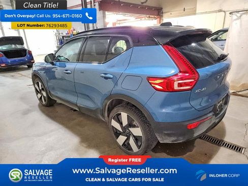 Used 2023 Volvo XC40 Recharge Ultimate AWD/4WD image 3