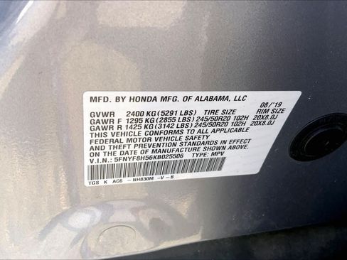 Used 2019 Honda Passport EX-L image 37