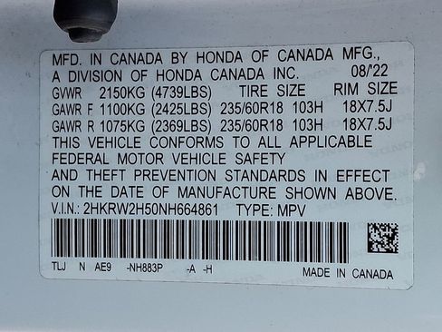 Used 2022 Honda CR-V EX image 28