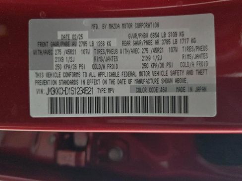 Used 2025 MAZDA CX-90 3.3 Turbo w/ Premium Sport Pkg image 22