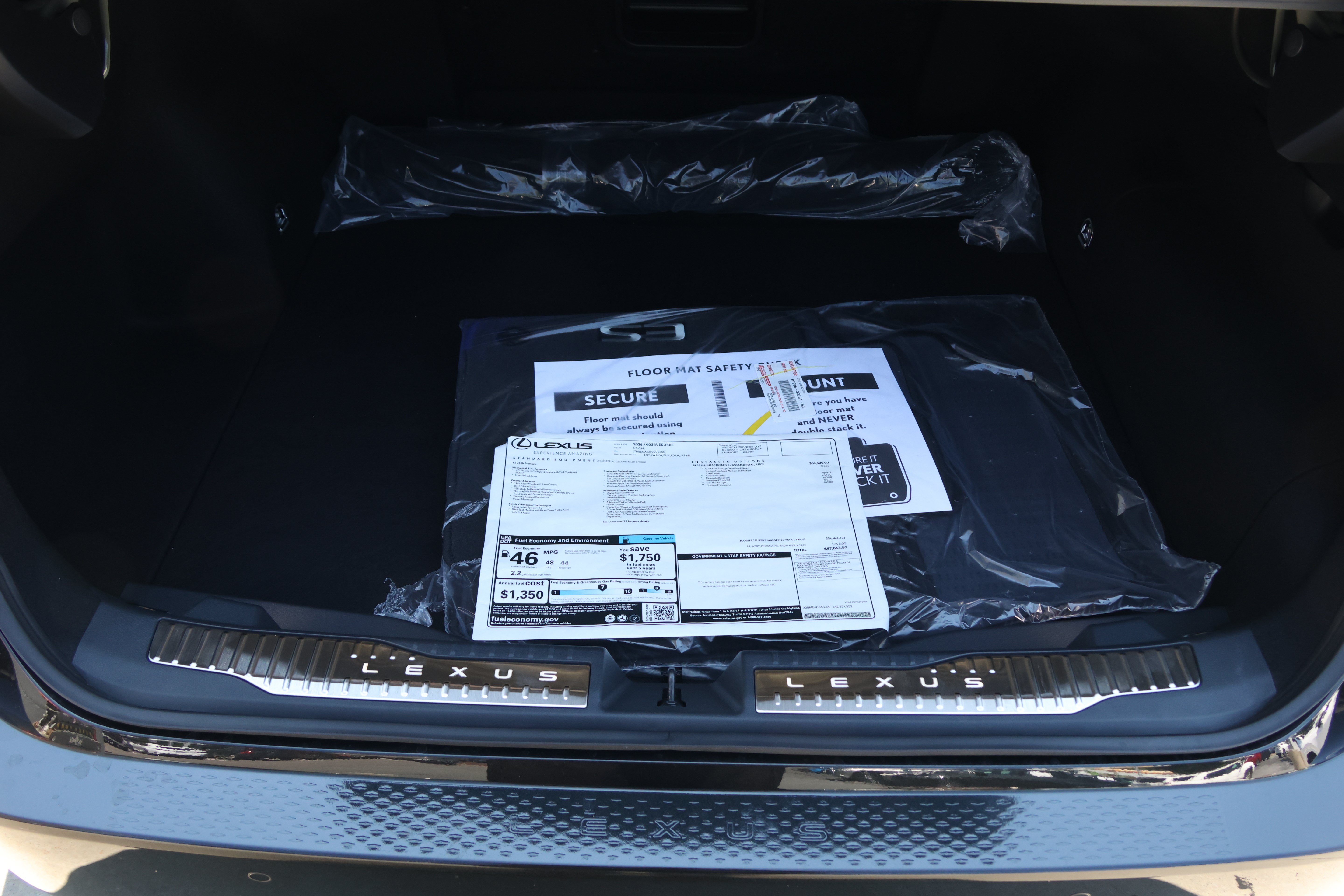 New 2027 Lexus ES 350h w/ Accessory Package (K3) FWD image 36