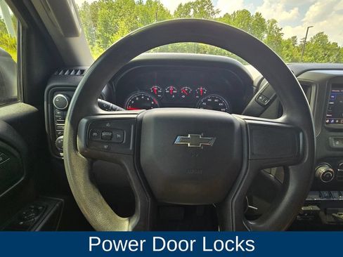 Used 2021 Chevrolet Silverado 1500 Custom Trail Boss w/ LPO, Dark Essentials Package AWD/4WD image 24