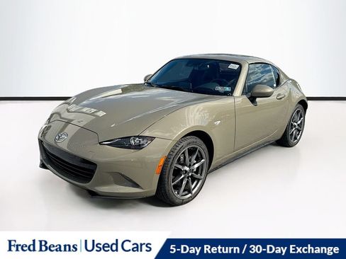 Used 2023 MAZDA MX-5 Miata Grand Touring w/ Weather Package RWD image 3
