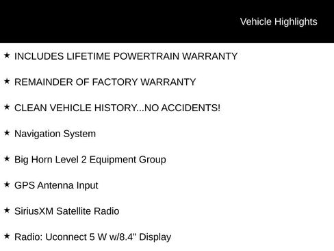 Used 2022 RAM 1500 Big Horn AWD/4WD image 1