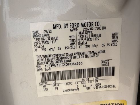 Used 2013 Ford F150 Platinum AWD/4WD image 31