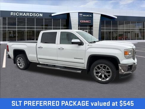 Used 2014 GMC Sierra 1500 SLT w/ SLT Crew Cab Value Package image 8