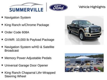 Used 2013 Ford F250 King Ranch w/ King Ranch w/Chrome Pkg