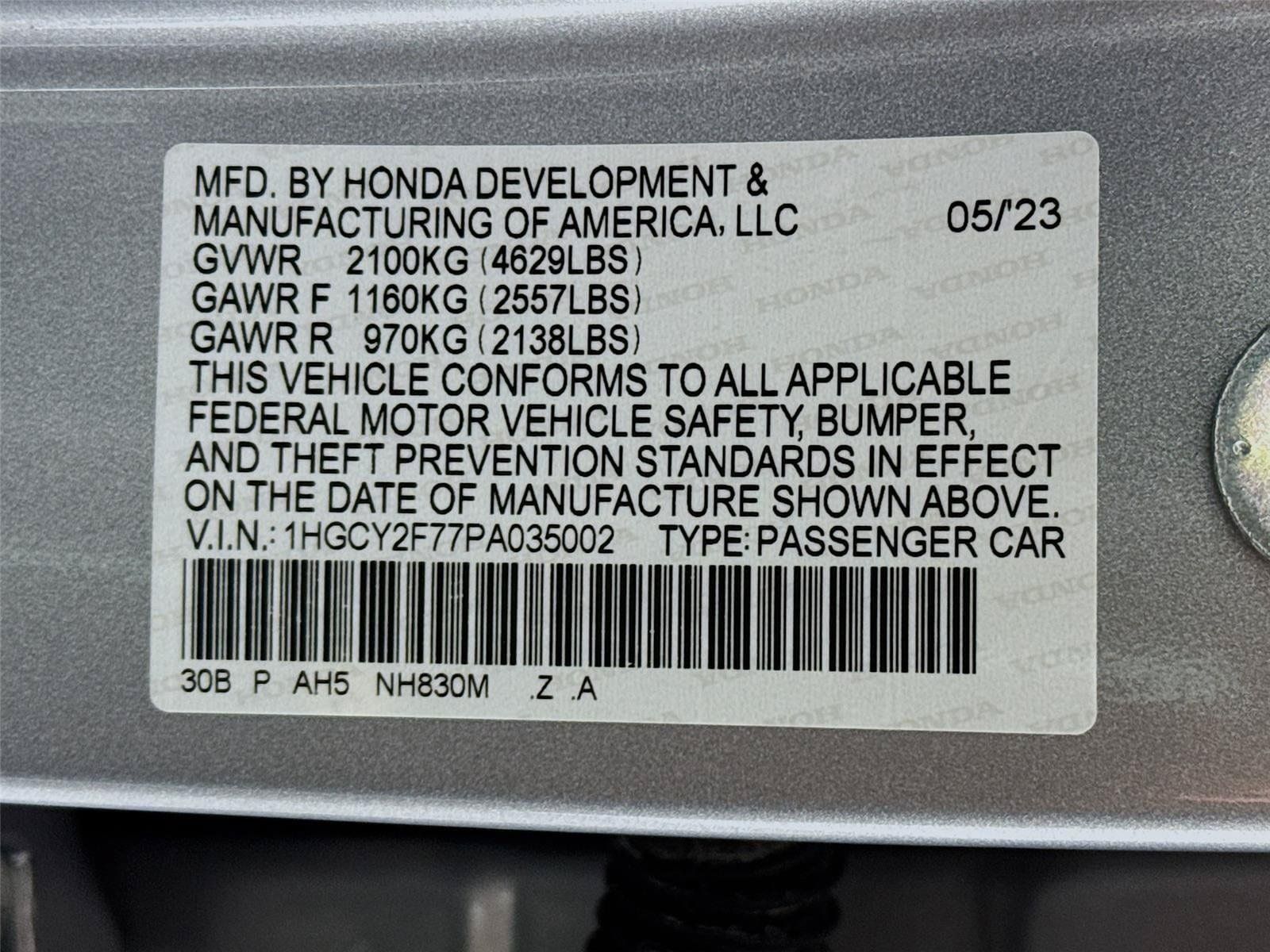 Used 2023 Honda Accord Sport image 31