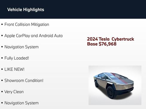Used 2024 Tesla Cybertruck AWD Crew Cab image 4