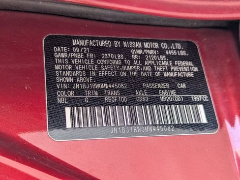 Used 2021 Nissan Rogue Sport SV AWD/4WD image 35