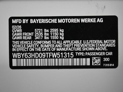 New 2026 BMW i4 eDrive40 w/ M Sport Package RWD image 15