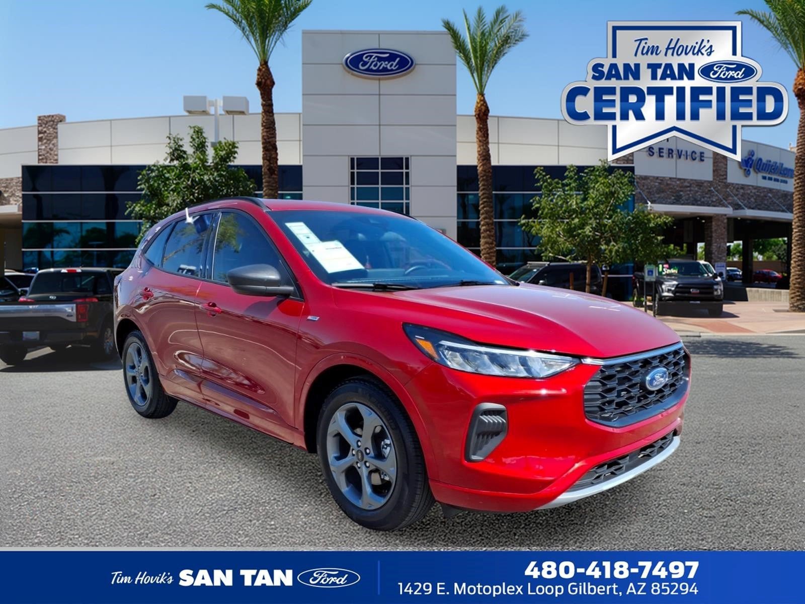 Certified 2024 Ford Escape ST-Line w/ Tech Pack #1 FWD image 1