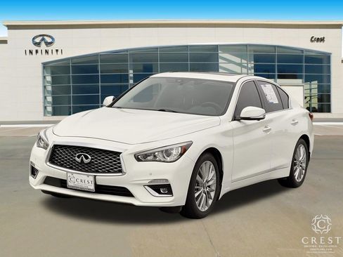 Used 2023 INFINITI Q50 Luxe w/ Cargo Package AWD/4WD image 8