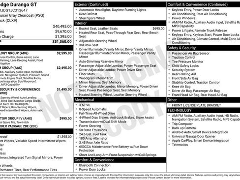 Used 2018 Dodge Durango GT w/ Technology Group image 40