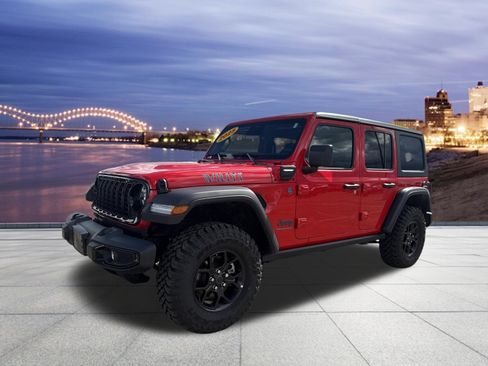 Used 2025 Jeep Wrangler Unlimited Sport S 4xe AWD/4WD image 1