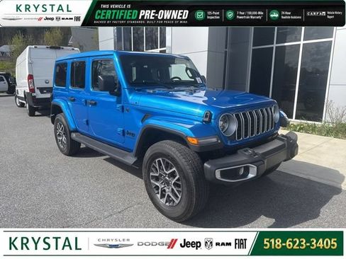 Certified 2026 Jeep Wrangler Unlimited Sahara w/ Safety Group AWD/4WD image 1