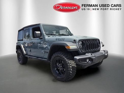 Certified 2025 Jeep Wrangler Unlimited Sport AWD/4WD image 1