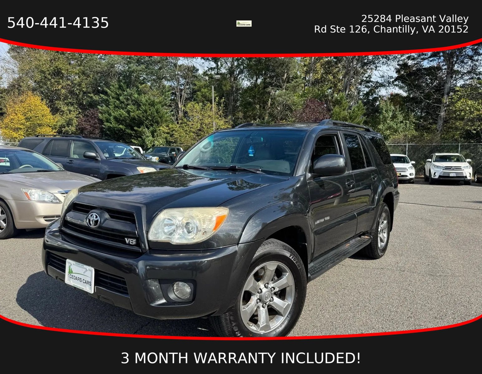Used 2007 Toyota 4Runner Limited AWD/4WD image 1