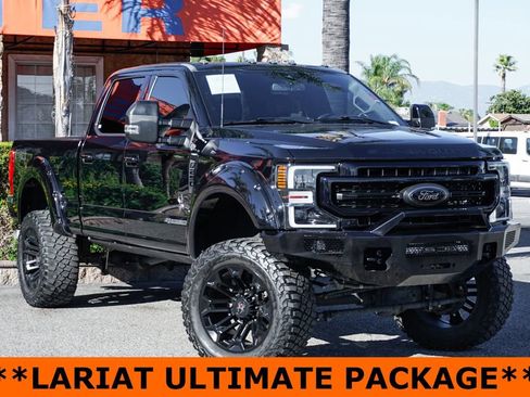 Used 2022 Ford F250 Lariat w/ Black Appearance Package AWD/4WD image 2