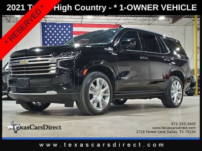 Used 2021 Chevrolet Tahoe High Country