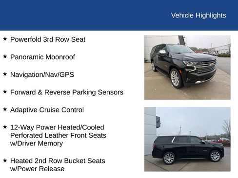 Used 2021 Chevrolet Tahoe Premier w/ Premium Package image 33