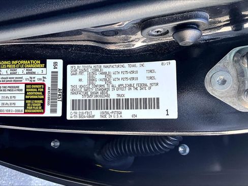 Used 2019 Toyota Tundra SR5 w/ TRD Off Road Package AWD/4WD image 30
