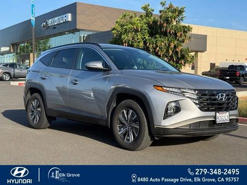 Certified 2023 Hyundai Tucson Blue AWD/4WD image 1