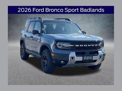 New 2026 Ford Bronco Sport Badlands w/ Sasquatch Badlands Package
