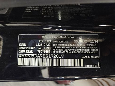 Used 2017 smart fortwo pure RWD image 33
