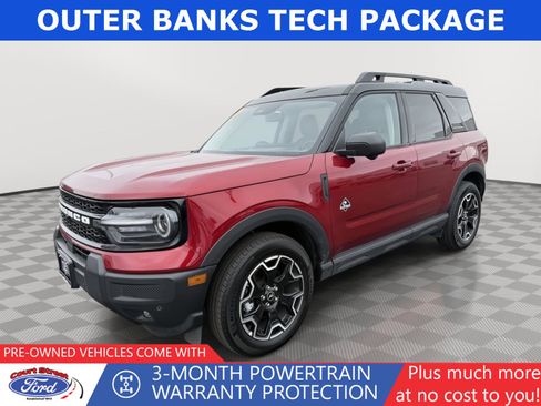 Certified 2025 Ford Bronco Sport Outer Banks w/ Outer Banks Tech Package+ image 1