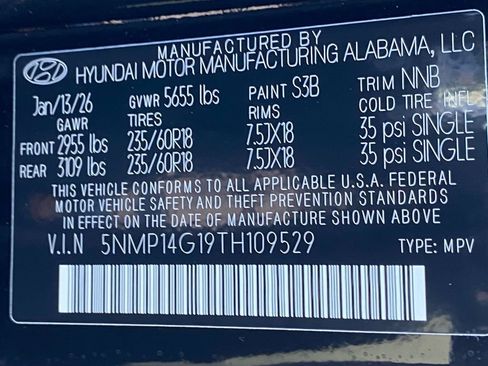 New 2026 Hyundai Santa Fe SE image 40