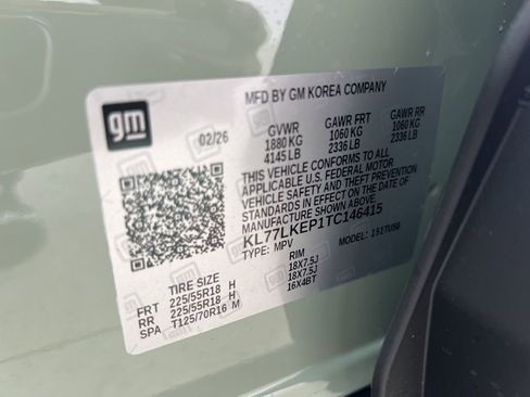 New 2026 Chevrolet Trax ACTIV FWD image 30