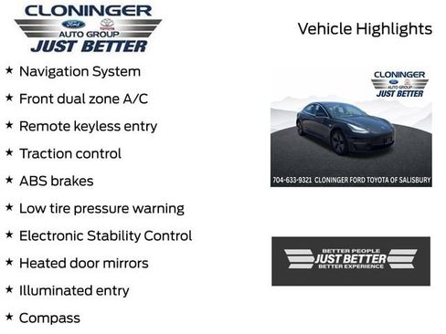 Used 2019 Tesla Model 3 Long Range RWD image 3