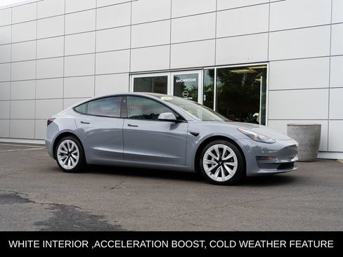 Used 2021 Tesla Model 3 Long Range AWD/4WD image 24