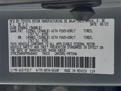 Used 2023 Toyota Tacoma TRD Sport image 30