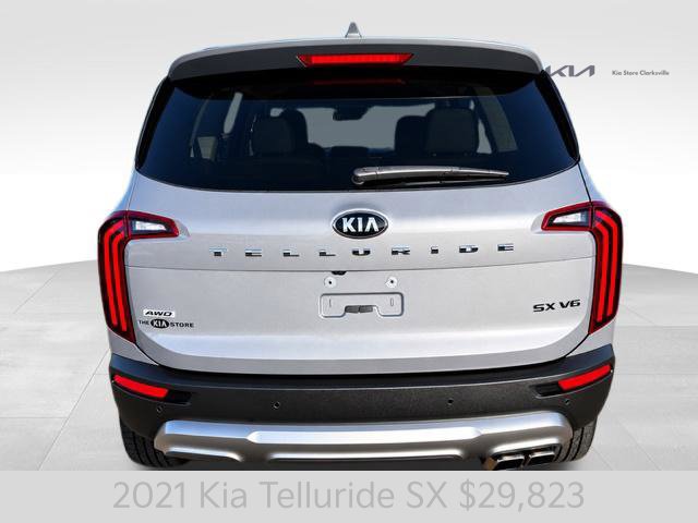 Certified 2021 Kia Telluride SX w/ SX Prestige Package AWD/4WD image 7