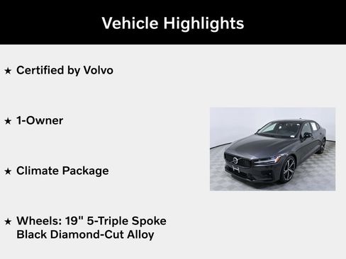 Certified 2025 Volvo S60 B5 Core AWD/4WD image 5
