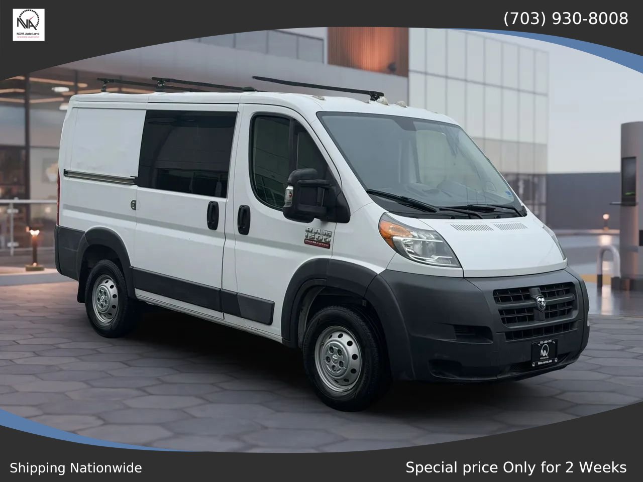 Used 2017 RAM ProMaster 1500 FWD image 2
