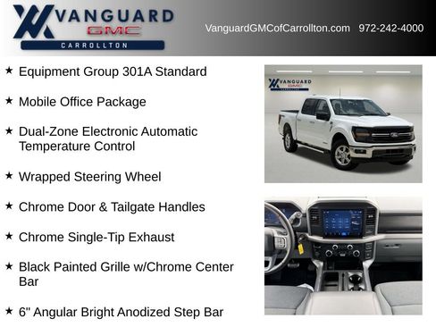 Used 2025 Ford F150 XLT w/ Equipment Group 301A Standard AWD/4WD image 6