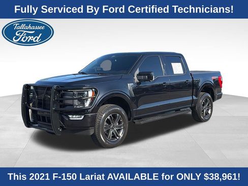Used 2021 Ford F150 Lariat w/ Equipment Group 502A High AWD/4WD image 1