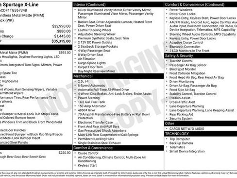 New 2026 Kia Sportage X-Line image 46