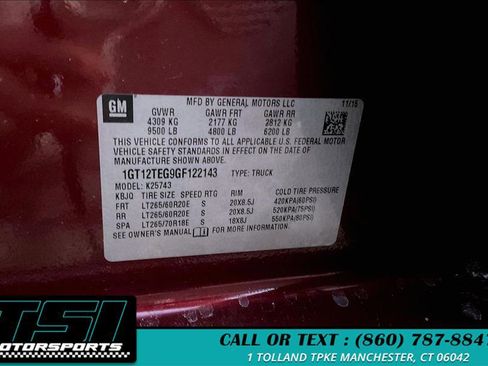 Used 2016 GMC Sierra 2500 SLT image 3