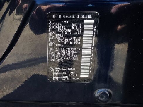Used 2018 Nissan Armada SL w/ Moonroof Package AWD/4WD image 40