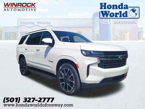 Used 2021 Chevrolet Tahoe RST w/ Luxury Package AWD/4WD image 1